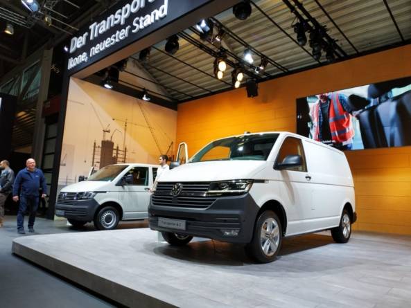 Noul Volkswagen Transporter, prezentat la BAUMA 2019