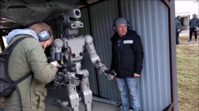 Robotul umanoid Fiodor, lansat de ruși către Stația Spațială