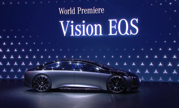 IAA Frankfurt 2019: Mercedes Vision EQS – viitoarea Clasă S dezvăluită sub forma unui concept electric – VIDEO