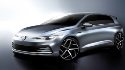 Volkswagen va prezenta noul Golf pe 24 octombrie. Iată prima schiță oficială