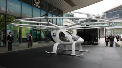 Volocopter a testat taxiul său zburător la Singapore – VIDEO