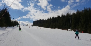 Au fost deschise primele pârtii de schi din România