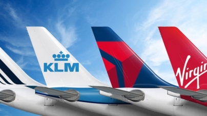 Megaalianță în transportul aerian. Parteneriat între Air France, KLM, Delta şi Virgin Atlantic