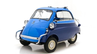Isetta, fermecătoarea ciudățenie pe 3 roți a BMW
