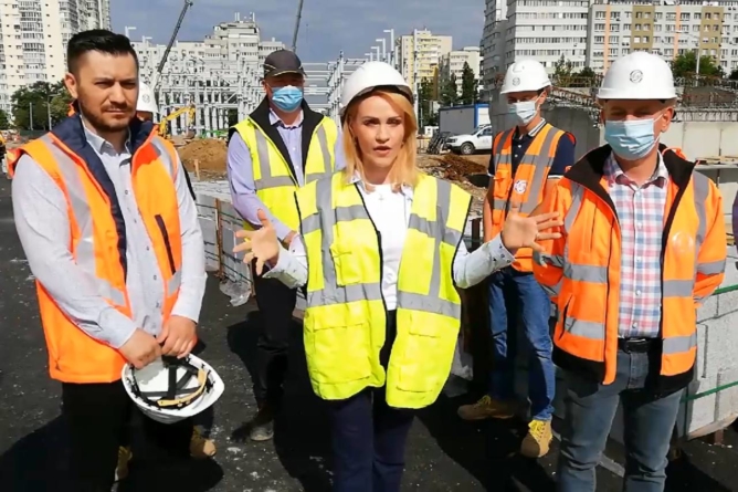 VIDEO: Constructorul P&R Pantelimon: Tramvaiul 55 va avea zonă de întoarcere la finalul lui octombrie