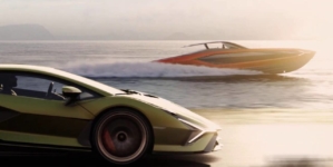 VIDEO: Tecnomar pentru Lamborghini 63, „fratele” marin al supercarului Sian