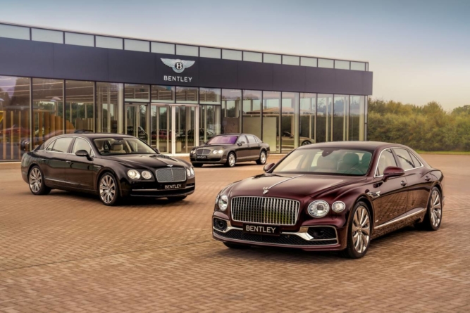 Bentley a produs modelul Flying Spur cu numărul 40.000