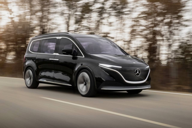 Mercedes-Benz EQT, conceptul unui minivan care va ajunge pe piață în 2022