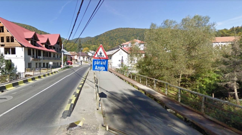 Podul de la Azuga, de pe DN1, intră în reparații. Se instituie restricții și devieri ale traficului