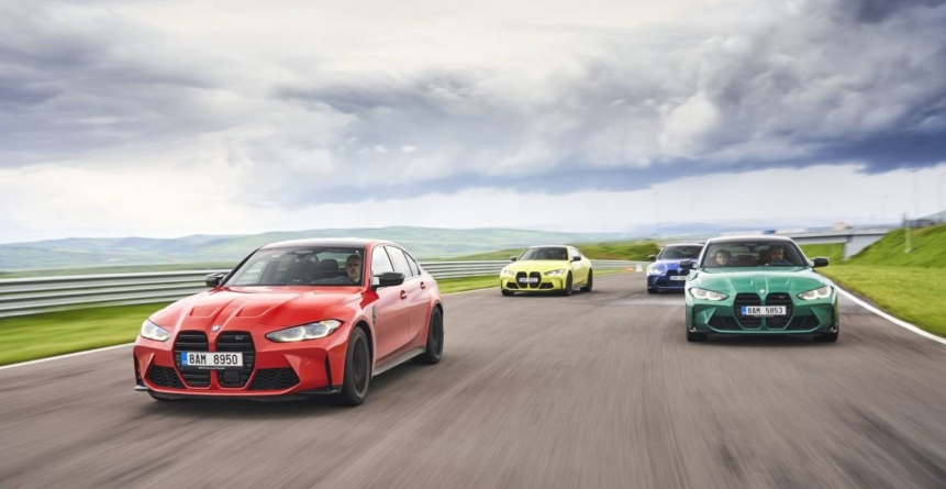 BMW M Power Day: M3 și M4 Competition au „uscat” Transilvania Ring