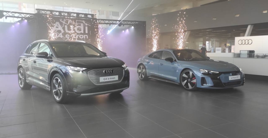 Noile Audi e-tron GT și Q4 e-tron, prezentate oficial în România