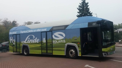 Un autobuz Solaris cu hidrogen, în teste la București