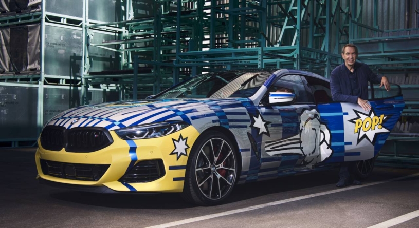 The 8 X Jeff Koons, cel mai elaborat BMW din istorie