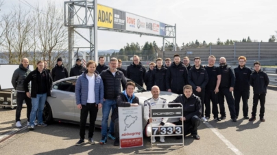 Porsche Taycan Turbo S a bătut recordul deținut de Tesla Model S Plaid pe Nürburgring Nordschleife – VIDEO