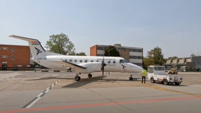 O nouă companie aeriană maghiară a început activitatea în România