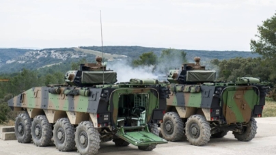 Franța trimite noi unități blindate în România