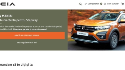 Dacia, cea mai bună performanță a platformei de e-commerce: 600 de vehicule vândute într-o lună