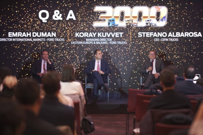 Cefin Trucks a vândut 3.000 de vehicule Ford Trucks în România