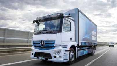 Un al treilea camion electric este testat în România. După Scania și Ford Trucks a venit rândul Mercedes-Benz