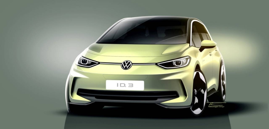 Volkswagen ID.3 Facelift e gata pentru lansare. Modelul va debuta în primăvara lui 2023