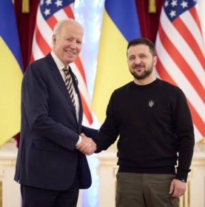 PreÈ™edintele anerican Joe Biden, vizitÄƒ-surprizÄƒ la Kiev