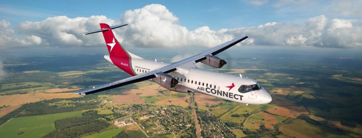 Zborurile Sibiu – București, reluate din martie 2023 prin operatorul Air Connect
