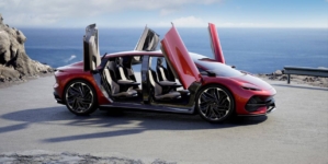 Aehra, startup italian, a dezvăluit un sedan electric premium
