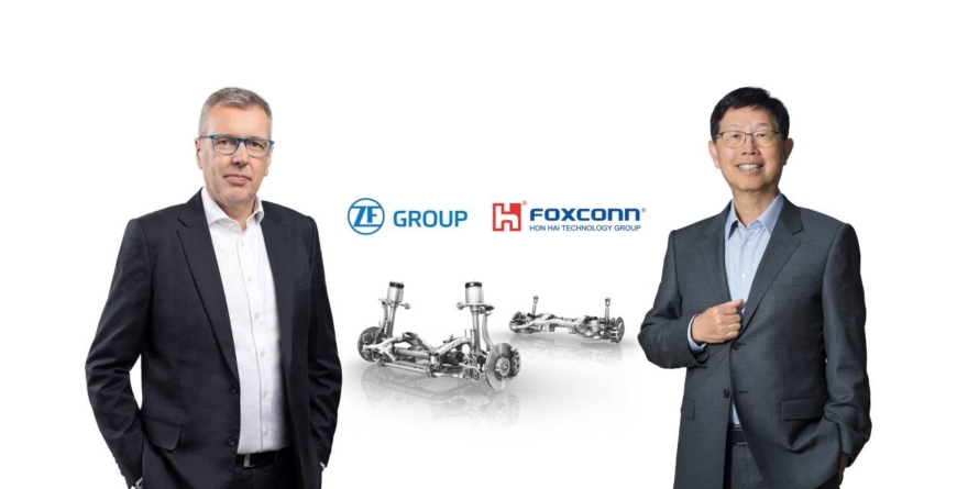 Foxconn cumpără 50% din divizia de module pentru șasiuri a ZF Friedrichshafen