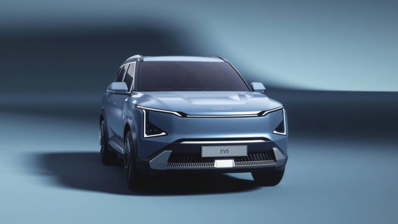 Kia EV5, un SUV electric care debutează, inițial, pe piața chineză