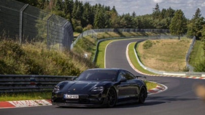 Performanțele viitorului Porsche Taycan Facelift, anunțate de rezultatele unui tur pe Nürburgring
