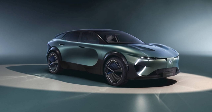 Renault Embleme, conceptul unui vehicul propulsat cu energie electrică și hidrogen