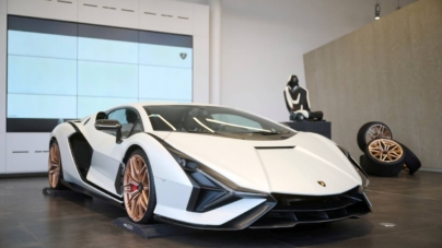 Sian FKP 37, „o filă din istoria Lamborghini”, livrat în România
