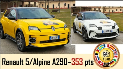 Juriul european Car of the Year a decis: Renault 5 este mașina anului 2025