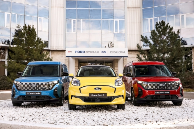 Uzina Ford Otosan din Craiova a produs 208.190 de vehicule, peste 169.000 fiind exportate
