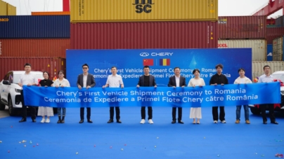 Primele mașini Chery pentru piața din România au fost expediate din China
