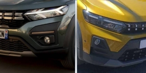 Dacia Sandero, în variantă restilizată, a ieșit pe șosele