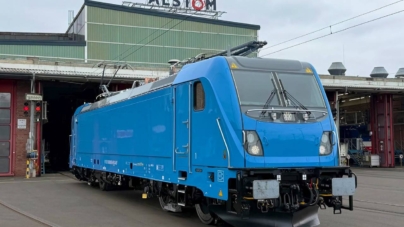 Prima locomotivă electrică TRAXX 3 MS cumpărată de România în ultimii 15 ani intră în teste
