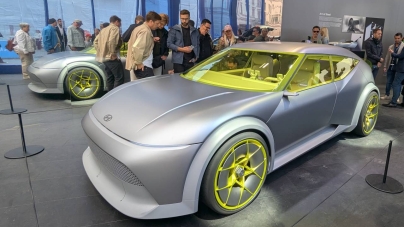 Hyundai Concept THREE, o primă interpretare a viitorului Ioniq 3