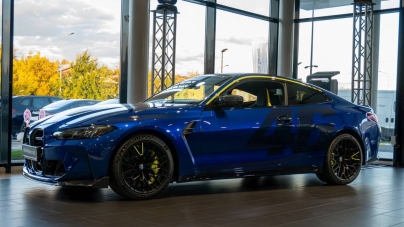 Două spectaculoase unități din ediția limitată BMW M4 CS VR46, tocmai au ajuns la clientul din România