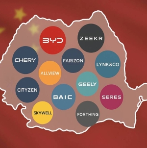 Peste 10 mărci auto din China au sosit oficial, în ultimele luni, pe piața din România