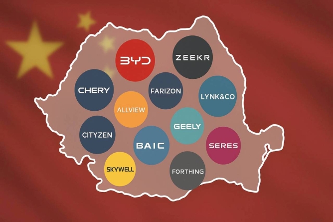 Peste 10 mărci auto din China au sosit oficial, în ultimele luni, pe piața din România