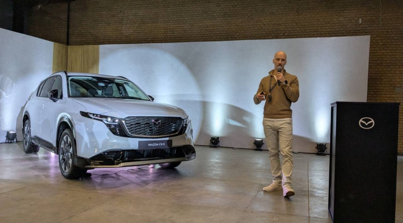 SUV-ul Mazda CX-5, prezentat în România cu mult înainte de debutul livrărilor în 2026