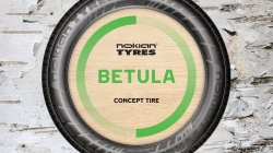 Nokian Tyres Betula, o anvelopă-concept care conține coajă de mesteacăn