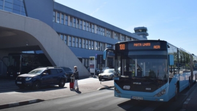Autobuzele liniilor 100 și 442 vor opri doar la terminal „Plecări” al Aeroportului Henri Coandă din Otopeni