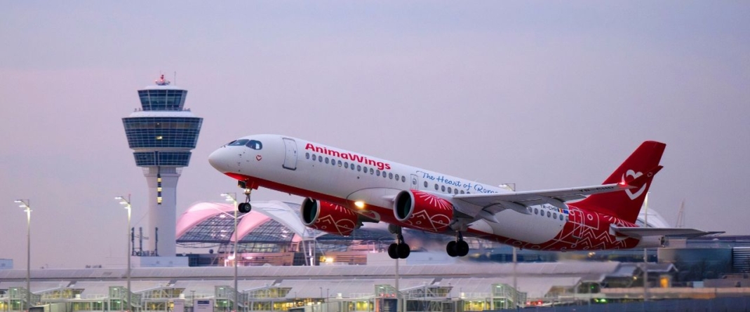 Compania aeriană românească AnimaWings vinde 50% din acțiuni către trei investitori