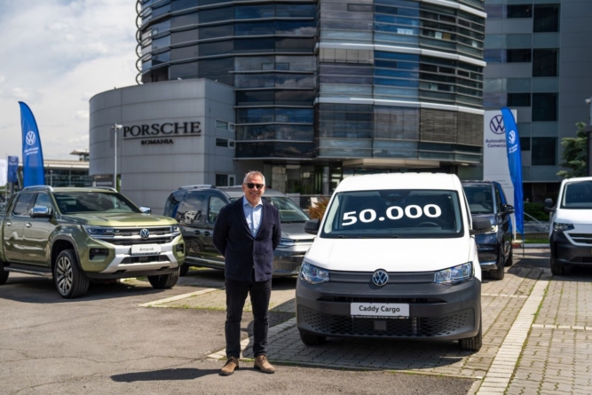 Volkswagen Autovehicule Comerciale a livrat 50.000 de mașini noi în România