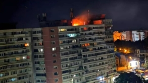 UPDATE: Avioanele F-16 nu au putut opri o dronă care a căzut pe un bloc din Galați. Reacția MAE