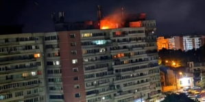 UPDATE: Avioanele F-16 nu au putut opri o dronă care a căzut pe un bloc din Galați. Reacția MAE