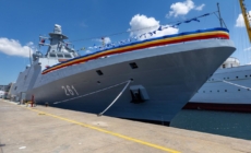 Drapelul României pe o nouă navă de război! Forțele Navale au o nouă corvetă în Marea Neagră, o achiziție de 265 mil. euro