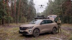 Renault Rafale, transformat cu ajutorul Thales în vehicul militar. Ce noutăți aduce 4 TROOP în domeniul controlului dronelor pe front